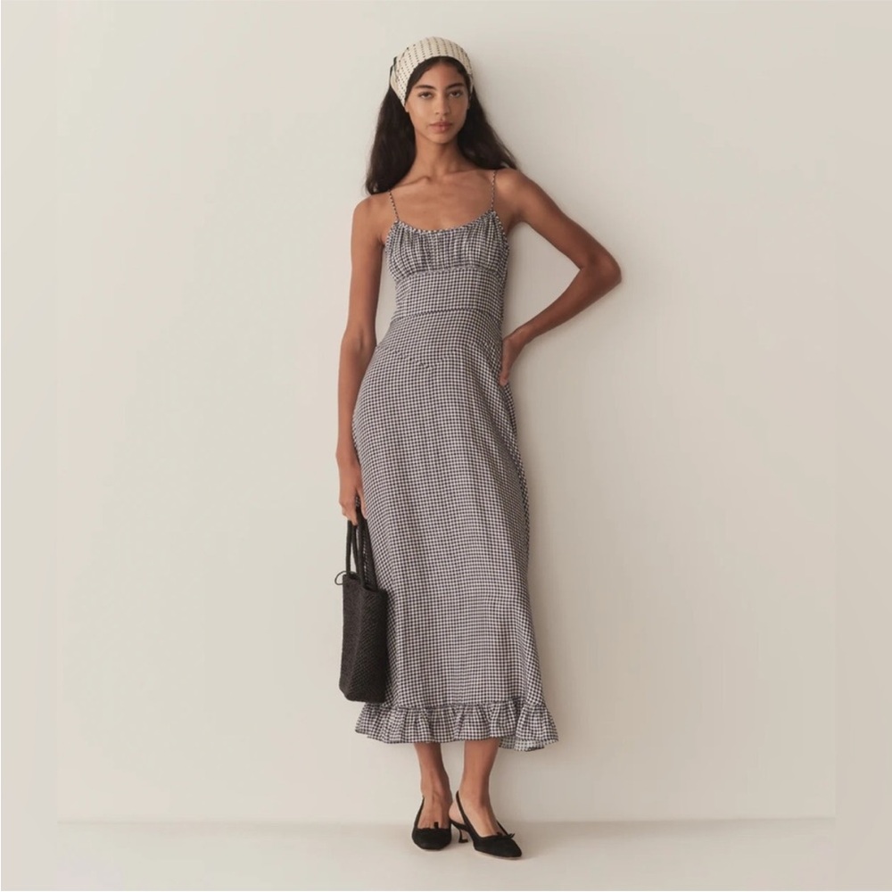 DÔEN Gingham Rosaria dress - Picture 4 of 4
